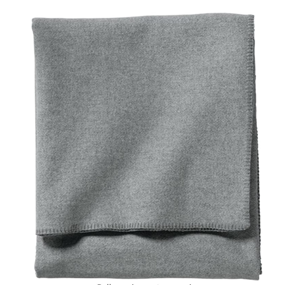 NWOT - Pendleton Eco-Wise Wool Blanket - King - Grey Heather